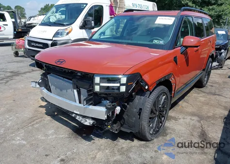 2025 Hyundai Santa Fe Calligraphy z USA, uszkodzony, nr VIN 5NMP5DGL0SH081074